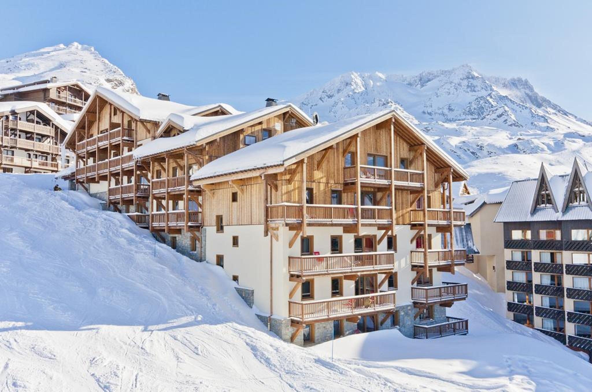 Residence Montana Plein Sud Val Thorens Exteriör bild