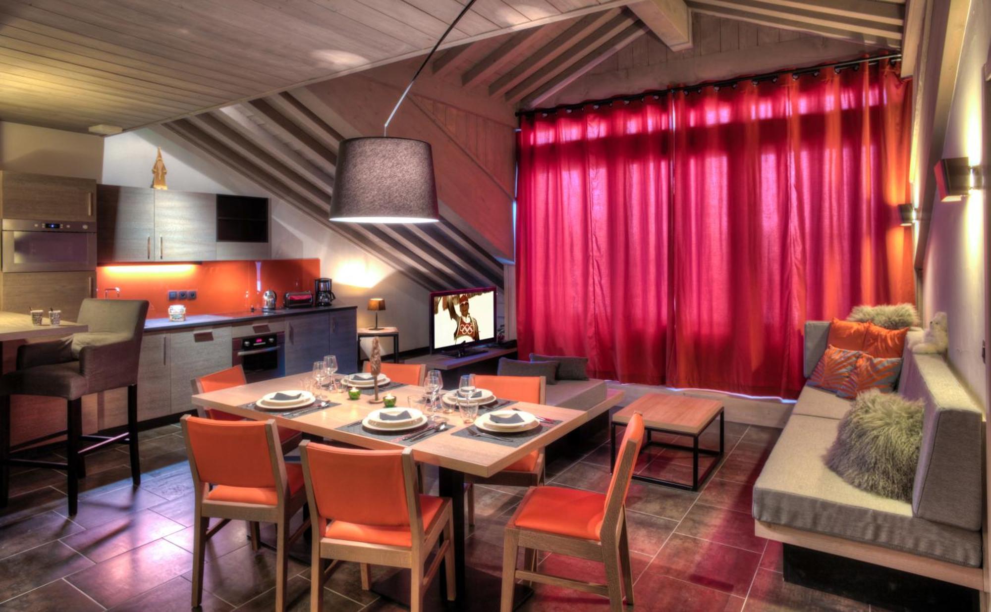 Residence Montana Plein Sud Val Thorens Exteriör bild